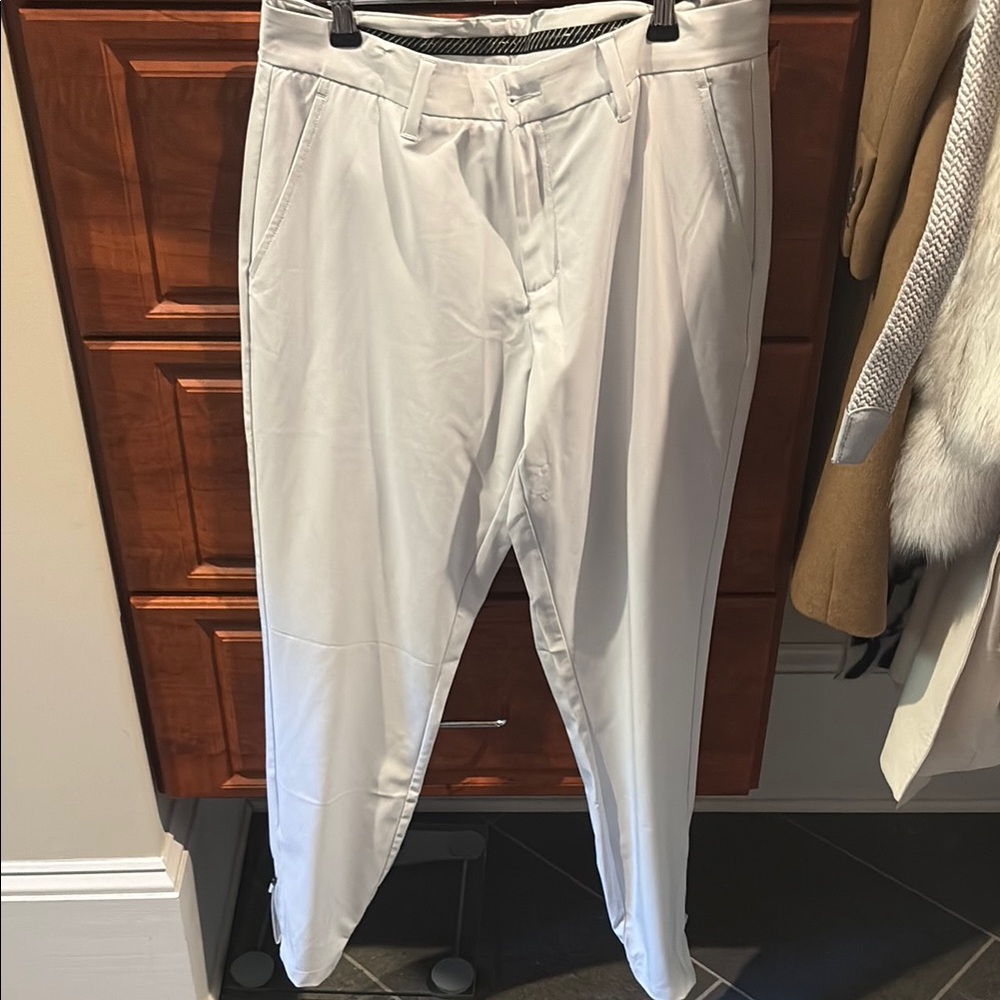Primo Joggers Golf Pants, White Cloud, 31, Regular Inseam